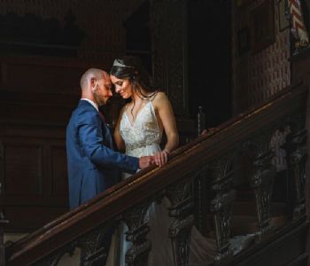 Couple on Grand staircase