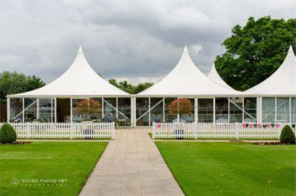 The Riverbank Marquee at Royal Windsor Racecourse